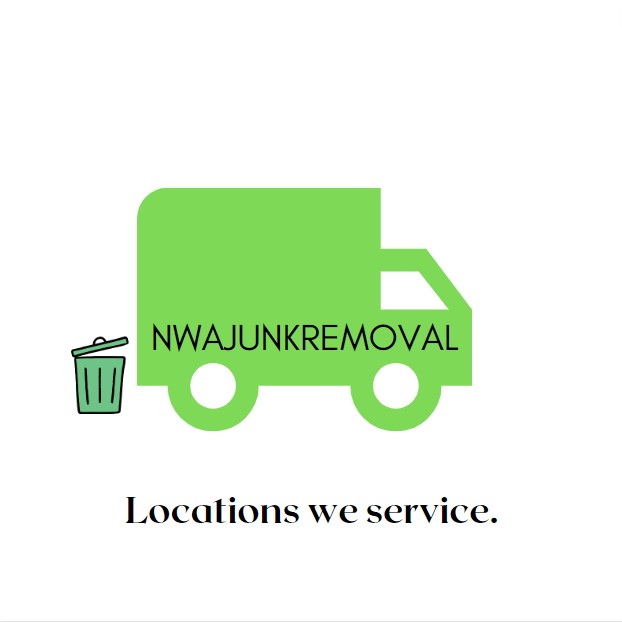 NWA junk removal locations we serve.